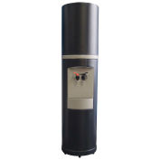 Commercial Hot/Cold Water Cooler, Black W/Grey Trim, Aquaverve FH101B-02-B1120-18