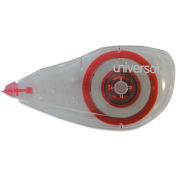 Universal Correction Tape, Mini Economy, Non-Refillable, 1/4" x 275", 10/Pack