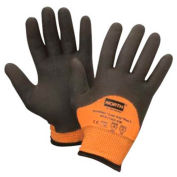 NorthFlex® Cold Grip Plus 5™ Cut Resistant Gloves, Hi-Vis Orange/Black, XXL