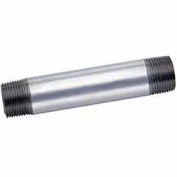 1/2" x 5" Pipe Nipple, Galvanized Steel, 150 PSI, Lead Free
