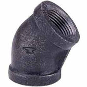 Anvil 0810023606 Anvil 3/4" Black Malleable 45 Degree Elbow