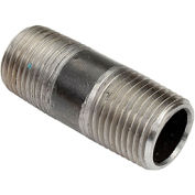 Anvil 0830014809 Anvil 1/2" X 2" Black Steel Pipe Nipple