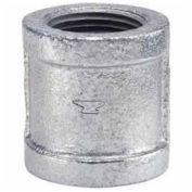 1-1/2" Galvanized Malleable Coupling, Lead Free, 150 PSI