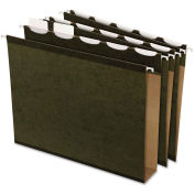 Pendaflex Ready-Tab Lift Tab, 2" Cap. Hanging File Folders, Letter, Green, 20/Box