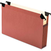 Pendaflex File Pocket with Swing Hooks, Redrope, Letter, 5/Box