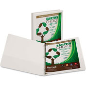 Samsill Earth's Choice Biodegradable Round Ring View Binder, 1/2" Capacity, White
