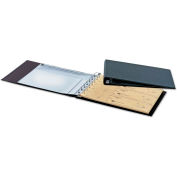 Cardinal Slant-D Ring Reference Check Binder, 7-Ring, 1" Capacity, Black