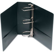 Cardinal XtraValue ClearVue Slant-D Ring Binder, 4", Black