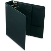 Cardinal XtraValue ClearVue Slant-D Ring Binder, 2", Black