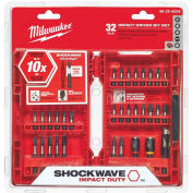Milwaukee SHOCKWAVE™ 32-Piece Impact Driver Bit Set, 48-32-4004