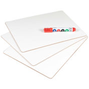 Balt Economy Lapboards, Set of 24, White, 12 x 9, 24 Pack