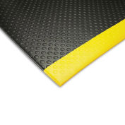 NOTRAX Bubble Sof-Tred Anti-Fatigue Mat - 3x4' - Black/yellow