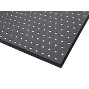 NoTrax Superfoam Perforated Safety/Anti-Fatigue Floor Mat, 3' x 2' x 5/8", Black