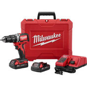 Milwaukee M18™ 1/2" Compact Brushless Drill/Driver Kit, 2702-22CT