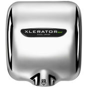 XleratorEco Hand Dryer W/Noise Reduction Nozzle, XL-C-ECO, Chrome Plated Cover, 110-120V
