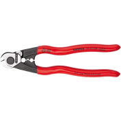 KNIPEX 95 61 190 SBA Wire Rope Cutters 7-1/2" OAL