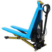High Lift Skid Jack Truck with Scale, Electric, 3000 Lb. Cap.
