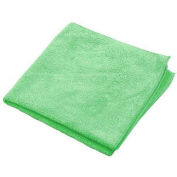 Microworks Microfiber Towel 12" x 12", Green 12 Towels/Pack