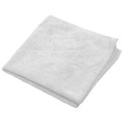 Microworks Microfiber Towel 12" x 12", White 12 Towels/Pack