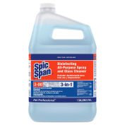Spic & Span Disinfecting All-Purpose Spray & Glass Cleaner, Gallon Bottle, 3 Bottles, 58773