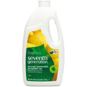 Seventh Generation Automatic Dish Detergent Liquid, Lemon, 42 oz. Bottle, 6 Bottles, 22171