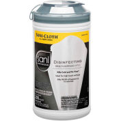 Sani-Cloth Disinfecting Surface Wipes, 7-1/2" x 5-3/8", 200 Wipes/Can, 6 Cans/Case, P22884