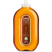 Method Squirt + Mop Wood Floor Cleaner Almond, One 25oz Bottle, MTH00562