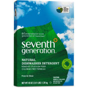 Seventh Generation Manual Dish Detergent Liquid, Unscented, 45 oz. Box, 12 Boxes, 22150