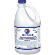 Pure Bright Liquid Bleach, 1 Gallon Bottle, 6 Bottles/Case, BLCH6
