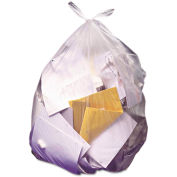 Heritage High Density Coreless Roll Liners 56 Gallon 0.86 Mil, Natural 150 Bags/Box, HERZ8648UNR01