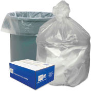 Good 'n Tuff HD Waste Can Liners 31-33 Gallon 0.35 Mil, Natural 500 Bags/Box, WBIGNT3340