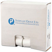 Inteplast Group Low Density Can Liner 16 Gallon 0.35 Mil, Clear 50 Bags/Roll 20/Box, IBSSL2433LTN