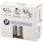 Inteplast Group Low Density Can Liner 30 Gallon 0.58 Mil, Clear 50 Bags/Roll 10/Box, IBSSL3036HVN
