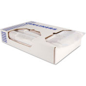 Heritage Accufit Can Liners Prime Resin 23 Gallon 0.90 Mil, Clear 25 Bags/Roll 8/Box, HERH5645TCR01