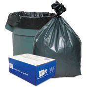 Platinum Plus Can Liner Super Hexene Resin 56 Gallon 1.55 Mil, Silver 50 Bags/Box, WBIPLA4770