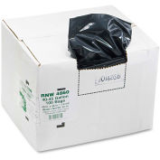 Earthsense Commercial Recycled Can Liners 45 Gallon 1.80 Mil, Black 100 Bags/Box, WBIRNW4860