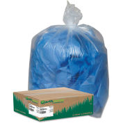 Earthsense Commercial Recycled Can Liners 55-60 Gallon 1.50 Mil, Clear 100 Bag/Box-WBIRNW5815C