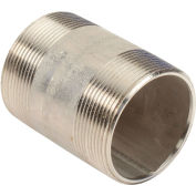 Merit Brass 2" X 3" 304 Stainless Steel Pipe Nipple