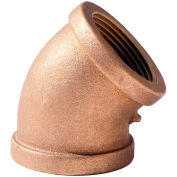 SIAM XNL102-20 SIAM 1-1/4" Lead Free Brass 45 Degree Elbow, FNPT