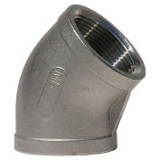 KINGDOM 1/2" 304 Stainless Steel 45 Degree Elbow, FNPT