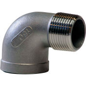 KINGDOM 2" 304 Stainless Steel 90 Degree Street Elbow, MNPT X FNPT
