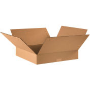 16" x 16" x 3" Flat Corrugated Boxes - Pkg Qty 25