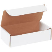 7"x3-5/8"x2-1/8" Corrugated Literature Mailer, White - Pkg Qty 50