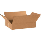 18" x 12" x 3" Flat Corrugated Boxes