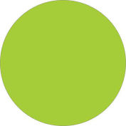 Tape Logic 3/4" Circles Removable Labels Fluorescent Green 500 Per Roll, DL1388FG
