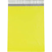 2.5 Mil Colored Poly Mailers, 14-1/2x19", Yellow, 100 Pack