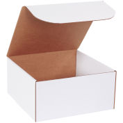 12"x12"x6" Corrugated Literature Mailer, White
