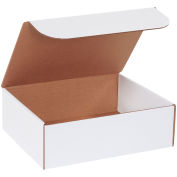 12"x10"x4" Corrugated Literature Mailer, White