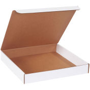 13"x13"x2" Corrugated Literature Mailer, White - Pkg Qty 50