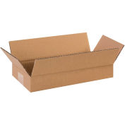 14" x 6" x 2" Flat Corrugated Boxes - Pkg Qty 25